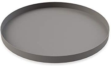 Cooee Design Vassoio in Acciaio Inox, 40 cm, Colore: Grigio