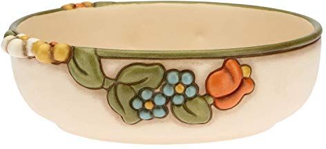 THUN Ciotola Country Accessori, Set da Scrivania e Cancelleria Idea Regalo Linea Country Ceramica Ø 22 cm; h 7 cm