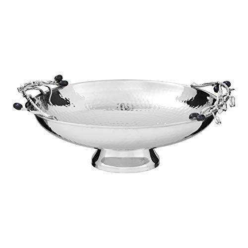 PREMIER Housewares Miressa Low 0 Ciotola per frutta in acciaio INOX