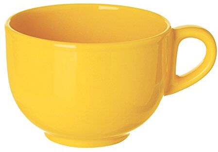 Excelsa Tazza Jumbo in Ceramica, 400 ml, Giallo