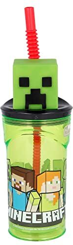 Stor FIGURINA 3D IN VETRO 360 ML MINECRAFT