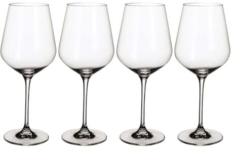 Villeroy & Boch La Divina set di bicchieri da Bourgogne, 680 ml, 4 pezzi, cristallo, trasparente