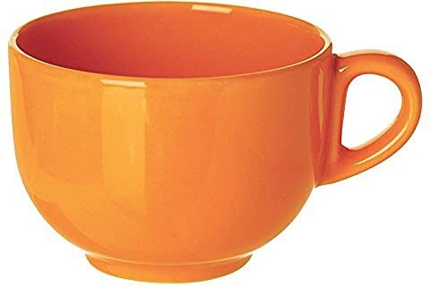 Excelsa Jumbo,  Tazza in Ceramica, 400 ml, Arancione