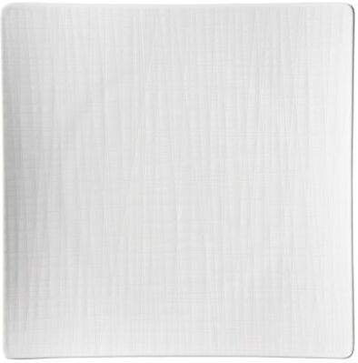 Rosenthal Mesh Piatto, Piatta, Quadrato 27 cm, Bianco