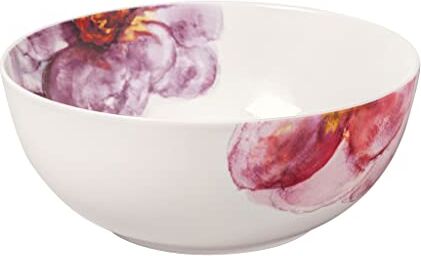 Villeroy & Boch – Rose Garden ciotola rotonda, ciotola in porcellana bianca, capacità 2500 ml