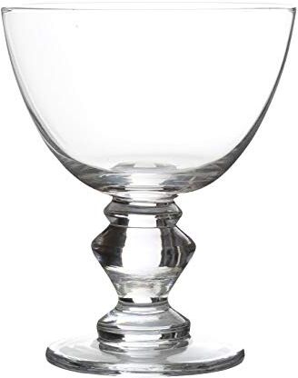 PREMIER Housewares Clear Glass Sundae Dishes Set di 2