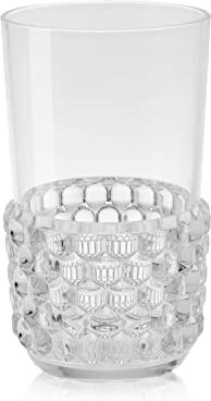 Kartell Jellies Family Bicchiere in Polimetacrilato, Trasparente