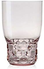 Kartell Jellies Family Bicchiere da acqua, Rosa, Set da 4