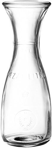 Bormioli Rocco Misura Caraffa Vino 250 ml Trasparente, 8.5 Fluid_Ounces, Vetro