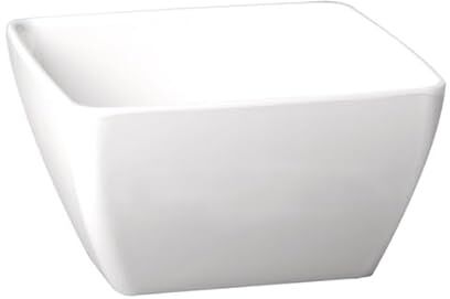 APS FRIENDLY BOWL 25 x 25 cm, altezza 12 cm, bianco, realizzato in plastica usata, Made in Germany