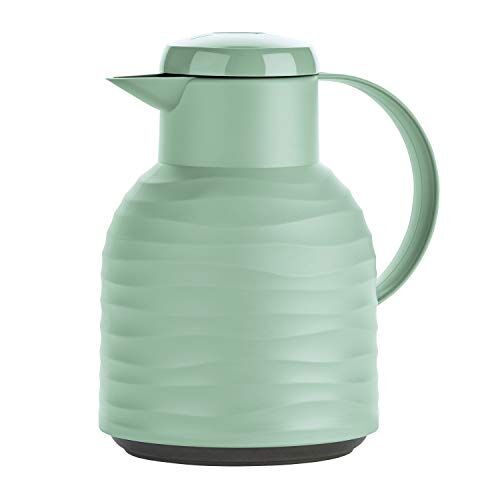 Emsa Samba  Caraffa Termica, 1 Liter, Plastica Vetro, Menta, Acciaio Inossidabile, Wave Minze