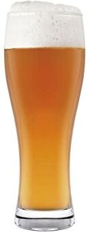 H&H set 6 bicchieri birra weizen in vetro cc 330