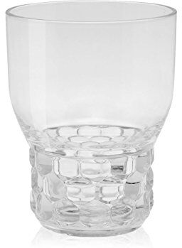 Kartell 1492B4 Jellies Family Bicchiere Acqua, Cristallo, 4 Pezzi