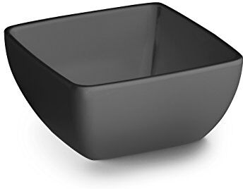 LACOR -Ciotola per insalata Duo in melamina, classico 12 x 12 x 6 cm nero