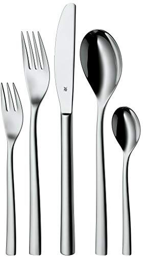 WMF Set di posate Palermo per 12 Persone, Lucido, Acciaio Inox, 60 Pezzi