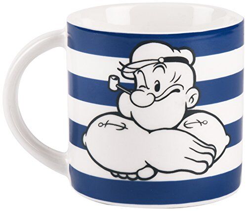 Excelsa Popeye Tazza caffè, Porcellana, Blu, 1 unità (Confezione da 1)