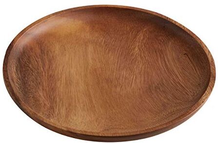 PREMIER Housewares Piatto, Legno di Acacia, Marrone, 3 x 26 x 26 cm