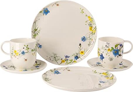 Rosenthal Brillance Fleurs des Alpes Set 6 pezzi con tazza e piatto coupon