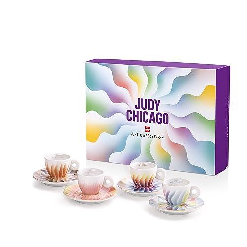 illy Set da 4 tazzine da espresso Art Collection Judy Chicago