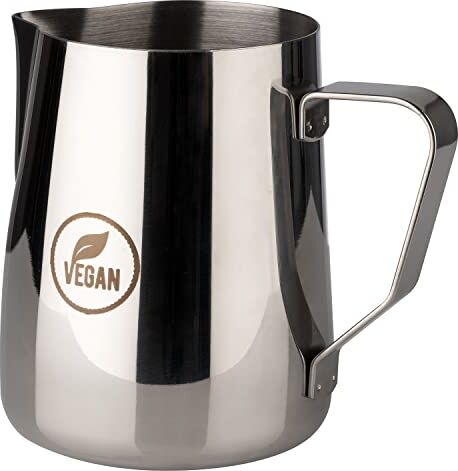 APS Caraffa universale per latte "Vegan", in acciaio inox, 0,8 litri