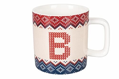 Tivoli Monogram Winter B Tazza in porcellana 300 ml