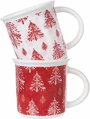 Tivoli Xmas Toule Set 6 Tazzine caffè 90 ml in gres