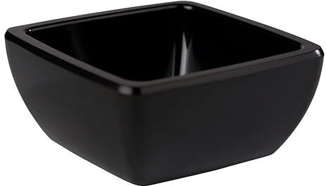 APS FRIENDLY BOWL, 6,5 x 6,5 cm, altezza 3 cm, nero, realizzato in plastica usata, Made in Germany