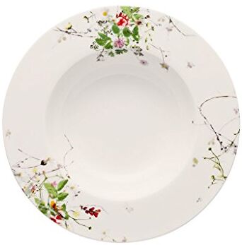 Rosenthal Piatto Fondo con Ala in Porcellana di Osso, Multicolore, 23 cm