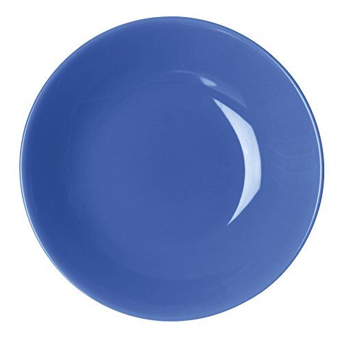 Excelsa Trendy Piatto Fondo, Ceramica, Azzurro, 20 x 20 x 4 cm