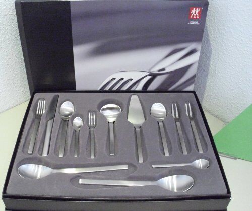 ZWILLING Minimale Mattiert  Set di Posate da Degustazione, 68 Pezzi, 498 x 375 x 110 mm