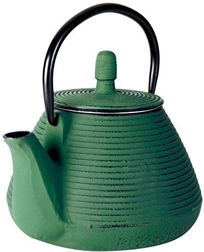 LACOR 68662 – teiera ferro Gesch molzen 0,8 L, Ghisa, Verde, 17 x 14 x 14 cm