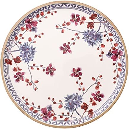 Villeroy & Boch Artesano Provençal Lavanda Piatto da Pizza, 32 cm, Porcellana Premium, Bianco/Multicolore