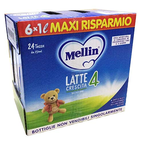 Mellin LATTE  CRESCITA 4 LT.1X6