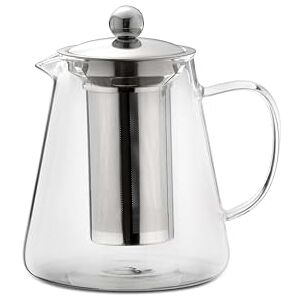 Weis Teiera 1,2 L con filtro da tè in acciaio inox – Trasparente – 1 pezzo Weis Teiera 1,2 L con filtro da tè in acciaio inox – Trasparente – 1 pezzo