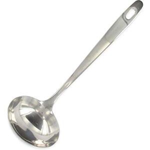 Fackelmann Mestolo in Acciaio Inox, Argento, Diametro 6 cm Fackelmann Mestolo in Acciaio Inox, Argento, Diametro 6 cm