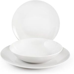 Royal Norfolk Venus Servizio Tavola, 18 Piatti, Porcellana, Bianco Royal Norfolk Venus Servizio Tavola, 18 Piatti, Porcellana, Bianco