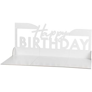 Ginger Ray Happy Birthday Treat Stand-63 cm x 56 cm, Multi Ginger Ray Happy Birthday Treat Stand-63 cm x 56 cm, Multi