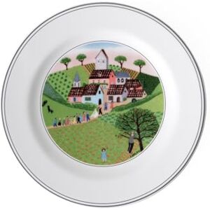 Villeroy & Boch Design Naif Piatto per Pane Allevamento di Pollame, Porcellana, Premium, Bianco, 17 cm Villeroy & Boch Design Naif Piatto per Pane Allevamento di Pollame, Porcellana, Premium, Bianco, 17 cm