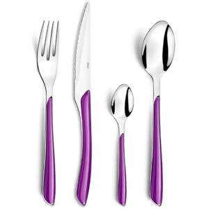 Set di Posate Amefa ECLAT - Violetta, Acciaio Inox, 32 pezzi per 8 Set di Posate Amefa ECLAT - Violetta, Acciaio Inox, 32 pezzi per 8