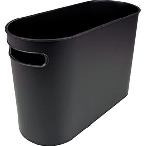 Helit ovali cestinate Design Classics con manico fori, 22 L, Nero Helit ovali cestinate Design Classics con manico fori, 22 L, Nero