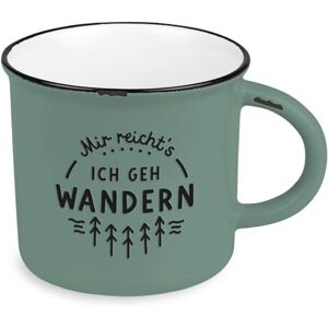 Grafik Werkstatt Grafik-Werkstatt vintage Tazza in ceramica da regalare alpin 400 ml Mir reicht's Grafik Werkstatt Grafik-Werkstatt vintage Tazza in ceramica da regalare alpin 400 ml Mir reicht's