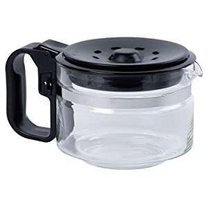 Fackelmann Caraffa Universale Coperchio Regolabile 1L 9-12 Vetro Polipropilene Nero Trasparente 1PZ Fackelmann Caraffa Universale Coperchio Regolabile 1L 9-12 Vetro Polipropilene Nero Trasparente 1PZ