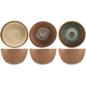 H&H Set 6 Ciotoline in Porcellana Cancun 13 cm – Colori Assortiti Grigio, Azzurro, Beige e Marrone – Design Minimal – Perfette per Zuppe, Snack e Dessert – Adatte anche alla Ristorazione H&H Set 6 Ciotoline in Porcellana Cancun 13 cm – Colori Assortiti Grigio, Azzurro, Beige e Marrone – Design Minimal – Perfette per Zuppe, Snack e Dessert – Adatte anche alla Ristorazione