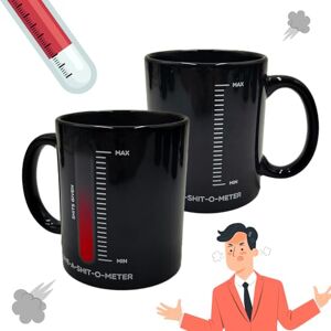Mad Monkey Tazza divertente con scritta – I Give a Shit – Tazza con cambio di colore – 330 ml – Tazza da ufficio per colleghi umoristici – Divertente articolo da ufficio Mad Monkey Tazza divertente con scritta – I Give a Shit – Tazza con cambio di colore – 330 ml – Tazza da ufficio per colleghi umoristici – Divertente articolo da ufficio