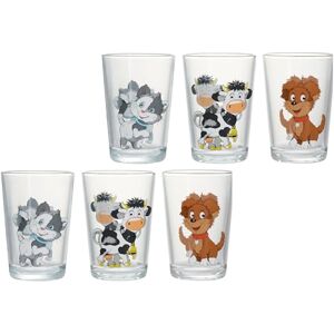 Ritzenhoff & Breker Set di bicchieri per bambini, motivo: animali della fattoria, 6 pezzi Ritzenhoff & Breker Set di bicchieri per bambini, motivo: animali della fattoria, 6 pezzi