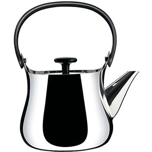 Alessi Cha Teiera a Induzione di Design in Acciaio Inossidabile 18/10 e Resina Termoplastica, Lucido Alessi Cha Teiera a Induzione di Design in Acciaio Inossidabile 18/10 e Resina Termoplastica, Lucido