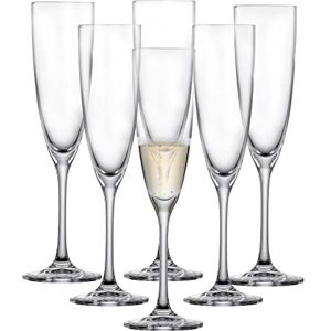Schott Zwiesel Bicchiere da champagne Classico (set di 6), classici bicchieri da champagne con punta a spuma, bicchieri in cristallo Tritan lavabili in lavastoviglie, Made in Germany (art. ) Schott Zwiesel Bicchiere da champagne Classico (set di 6), classici bicchieri da champagne con punta a spuma, bicchieri in cristallo Tritan lavabili in lavastoviglie, Made in Germany (art. )