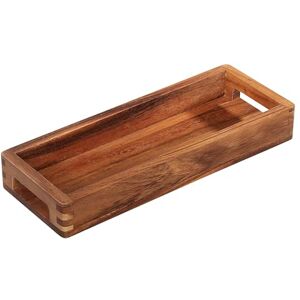 Zassenhaus Vassoio da portata in legno di acacia Vassoio con manici Vassoio per colazione allungato Vassoio in legno decorativo Tablet per stoviglie Legno duro coltivato in modo sostenibile Zassenhaus Vassoio da portata in legno di acacia Vassoio con manici Vassoio per colazione allungato Vassoio in legno decorativo Tablet per stoviglie Legno duro coltivato in modo sostenibile