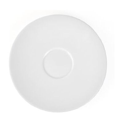 Holst Porzellan Base per tè in porcellana, 15,5 cm, colore: bianco, 15,5 x 15,5 x 2,4 cm, 6 pezzi Holst Porzellan Base per tè in porcellana, 15,5 cm, colore: bianco, 15,5 x 15,5 x 2,4 cm, 6 pezzi