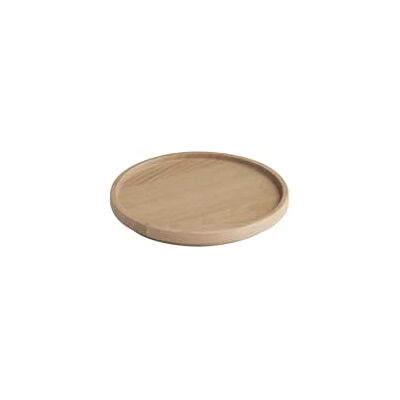APS Piatto THE GRID Legno di quercia, Ø 14 cm, impilabile APS Piatto THE GRID Legno di quercia, Ø 14 cm, impilabile